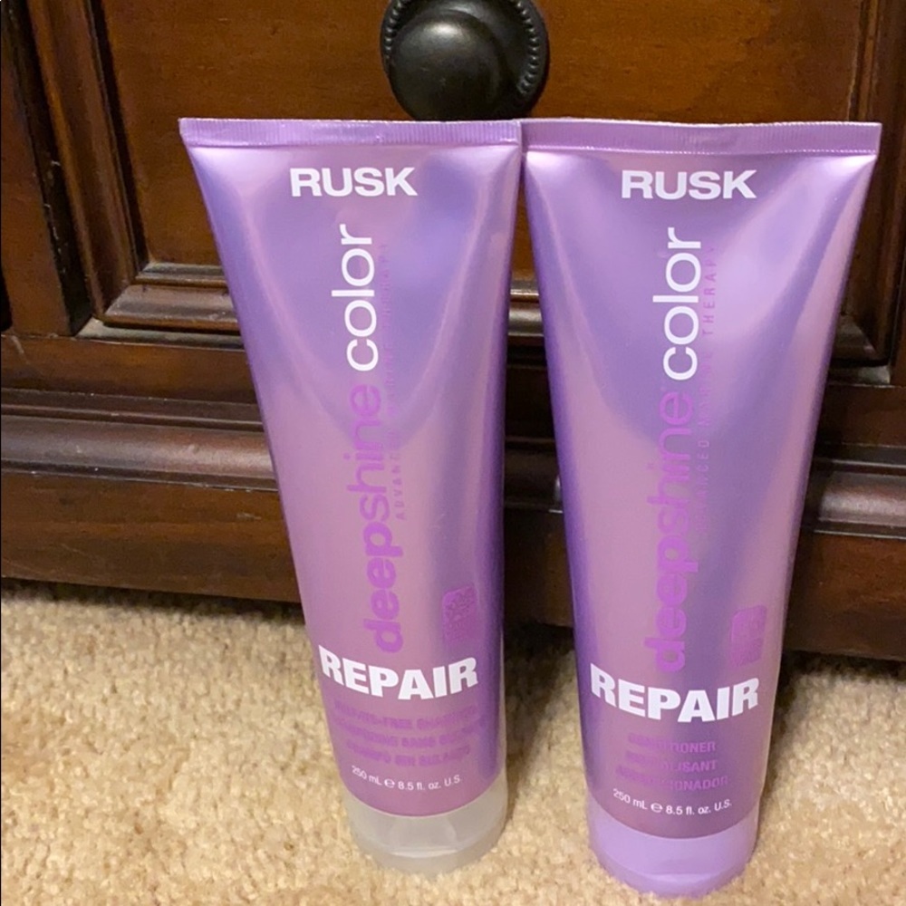 Rusk Deepshine Color Repair Shampoo Conditioner